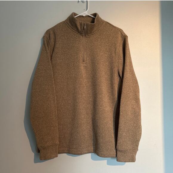 Old Navy Quarter Zip Pullover, Beige, Women’s Medium - Picture 1 of 6